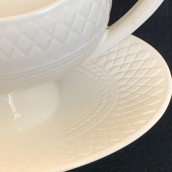 Spode Porcelain Gravy Boat w/ Attached Underplate J.F. Herring "The Huntsman" - Picture 13 of 13